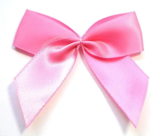 Kracherpreis 1 Stück – XL SATIN SCHLeife – RoSA – 6,5cm