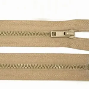1 Stück Jacken Reißverschluss BEIGE - 60cm - teilbar Angebot