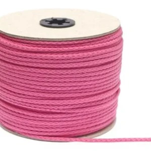 Nur Heute 1 MTR. ♥ Hoodie Kordel PiNK - 5mm - Baumwolle ♥