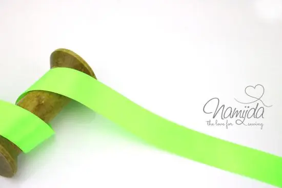 Bestseller 1 MTR. SATINBAND NEON GRüN – 25mm