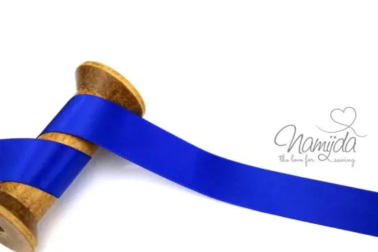1 MTR. SATINBAND ROYAL BLau – 25mm Top-Preis