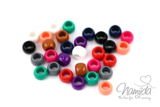 ♥ 30 StüCK – PERLEN – MIX BUNT – 7x10mm ♥ Markenware