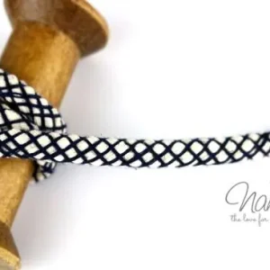 1 MTR. NETZ Hoodie Kordel - DuNKELBLau - 8mm Meistverkauft