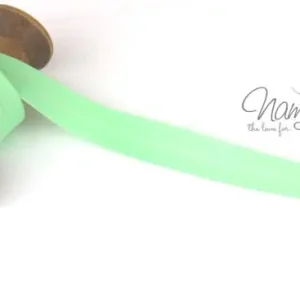 Angebot 1 MTR. ♥ BAUMWOLL SCHRÄGBAND HeLL-MiNT - 20mm♥
