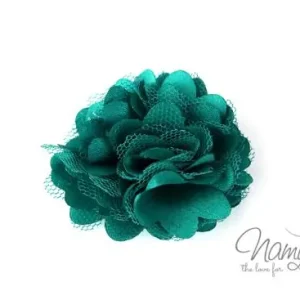 Abverkauf 1 Stück ♥ KLeine SATINBLüTE JADE ♥