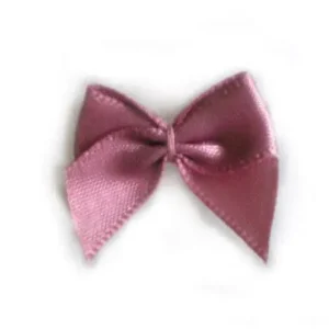 5 ♥ SATIN Schleifchen ANTIK RoSA ♥ Markenprodukt