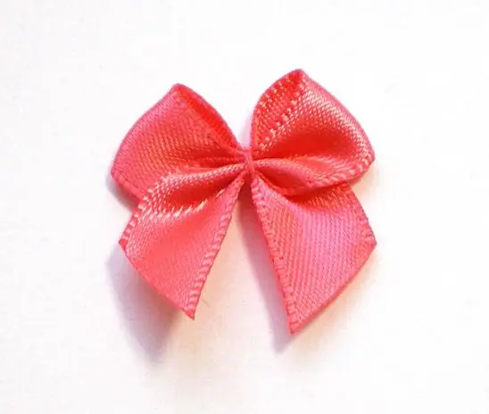 5 ♥ SATIN Schleifchen MELON ♥ Bestpreis