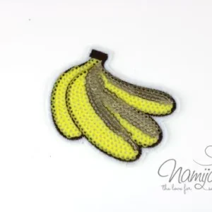 1 Stück ♥ Pailetten PaTCH - Banana ♥ Heißes Angebot