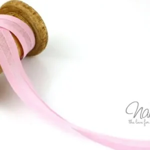 Direkt Vom Hersteller 1 MTR. ♥ BAUMWOLL SCHRÄGBAND HELL RoSE - 20mm ♥