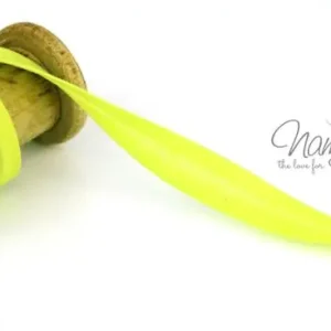 Garantierte Lieferung 1 MTR. ♥ BAUMWOLL SCHRÄGBAND LiME - 20mm ♥