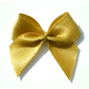 Finale Aktion 5 ♥ SATIN Schleifchen GoLD ♥