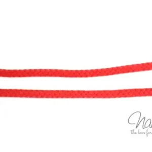 1 MTR. ♥ Geflochtene Hoodie Kordel RoT 8mm ♥ Knallerangebot