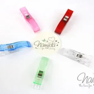 5 STüCK ♥ GRoSSE Bunte Wonder Clips / Stoffklammern 5,5cm ♥ Markenware