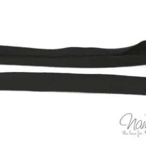 Abverkauf 1 MTR. ♥ Elastisches Jersey Schrägband - BRAUN ♥