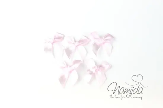 5 ♥ MiNi Schleifchen Rosa ♥ Wochenendangebot