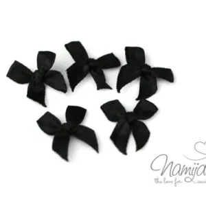 5 ♥ MiNi Schleifchen Schwarz ♥ Jetzt Kaufen