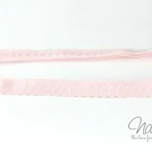 Highlight 1 MTR. ♥ Elastisches Einfassband - Schrägband - Rose´♥