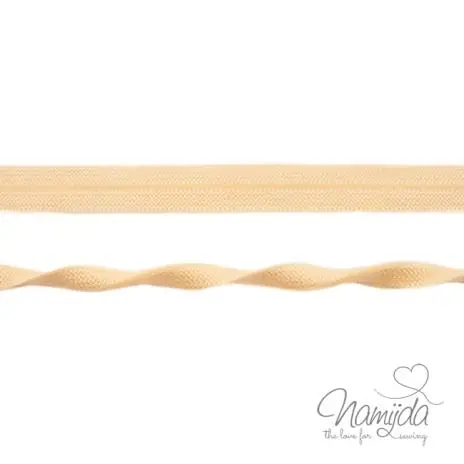 1 MTR. ♥ Elastisches Einfassband JACQUARD – Gelb – 20mm – Glänzend ♥ Gratis Versand