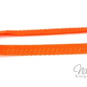 Mengenrabatt 1 MTR. ♥ Elastisches Einfassband - Schrägband - Orange ♥