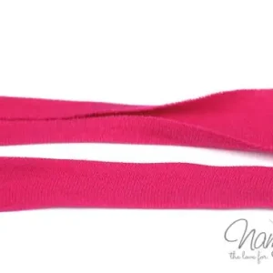 1 MTR. ♥ Elastisches Jersey Schrägband - Pink ♥ Heißes Angebot