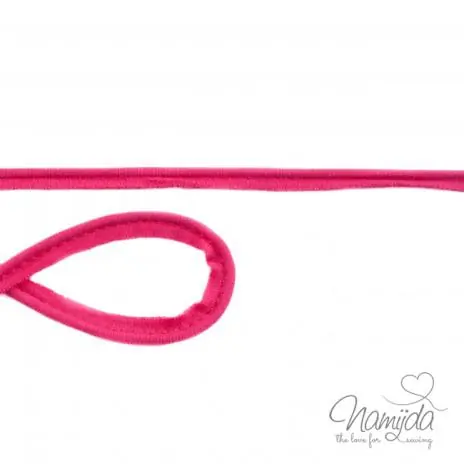 Aktuell 1 MTR. ♥ Jersey Paspelband Pink ♥ elastisch