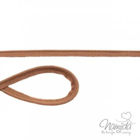 Finale Aktion 1 MTR. ♥ Jersey Paspelband Taupe ♥ elastisch