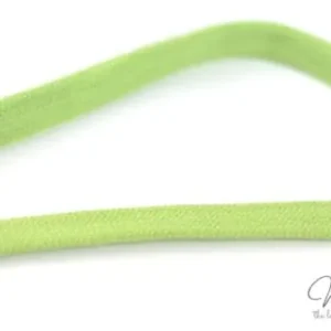 1 MTR. ♥ Kordel, Band - flach - Lime - 1,5 cm♥ Kracherpreis
