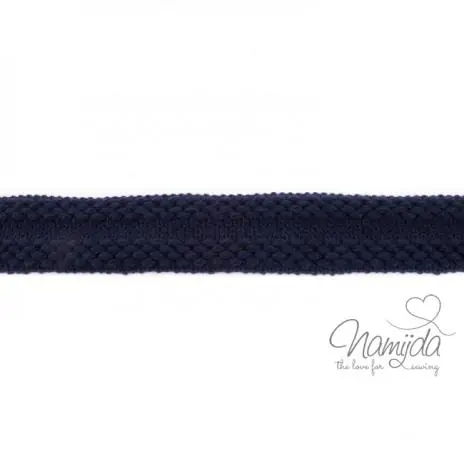 Neu 1 MTR. ♥ Einfassband Strick – Navy ♥