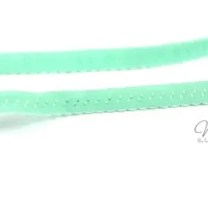 1 MTR. ♥ Elastisches Einfassband - Schrägband - Hell Mint ♥ Sonderangebot