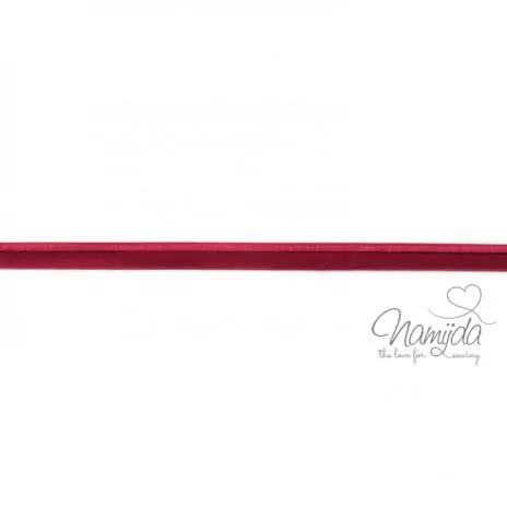 1 MTR. ♥ Paspelband Bordeaux ♥ elastisch Zertifiziert