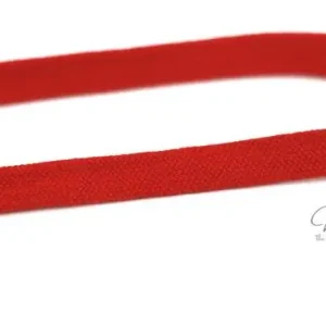 Direktkauf 1 MTR. ♥ Kordel, Band - flach - Rot - 1,5 cm♥