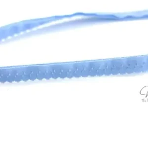 Kracherpreis 1 MTR. ♥ Elastisches Einfassband - Schrägband - Hellblau ♥