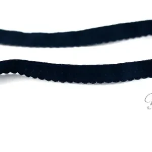 1 MTR. ♥ Elastisches Einfassband - Schrägband - Dunkelblau ♥ Wochenendangebot