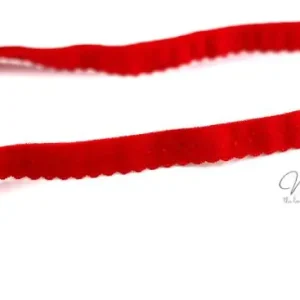 Saisonangebot 1 MTR. ♥ Elastisches Einfassband - Schrägband - Rot ♥