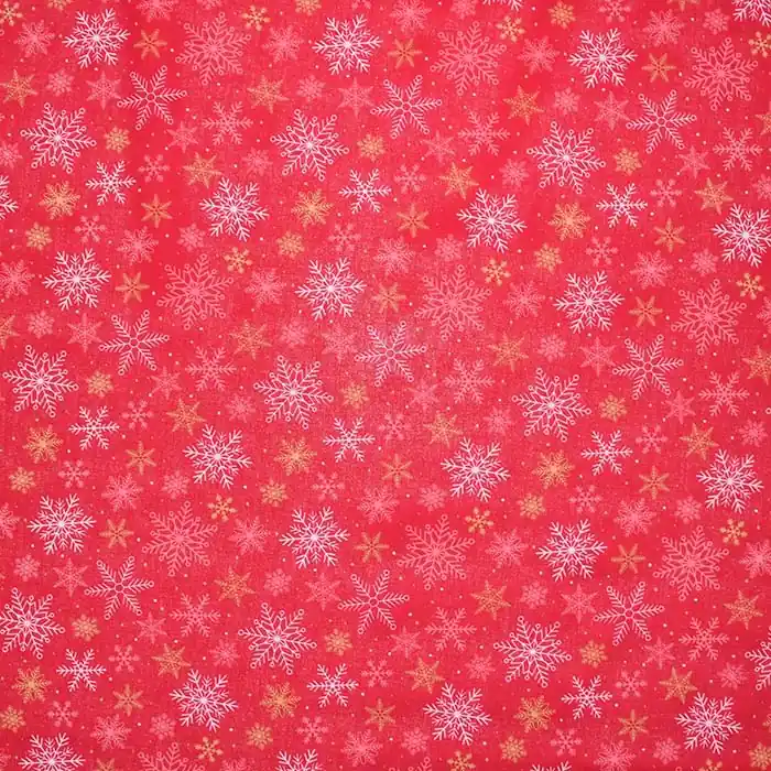 Highlight Baumwolle, Popeline, festlich, 30064-03, rot