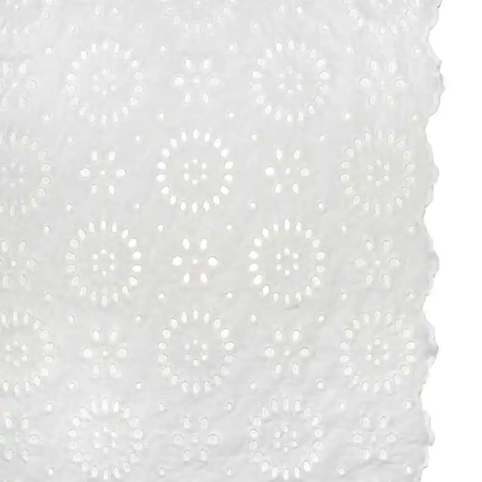 Preis Gesenkt Baumwolle, Richelieu, floral, 29860-03