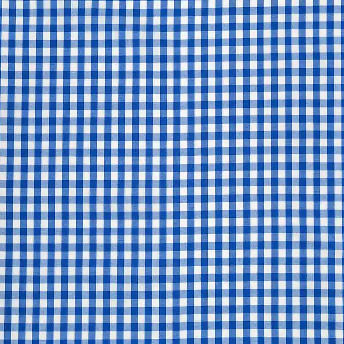 Angebot Baumwolle, Popeline, Karo, 30212-002, blau