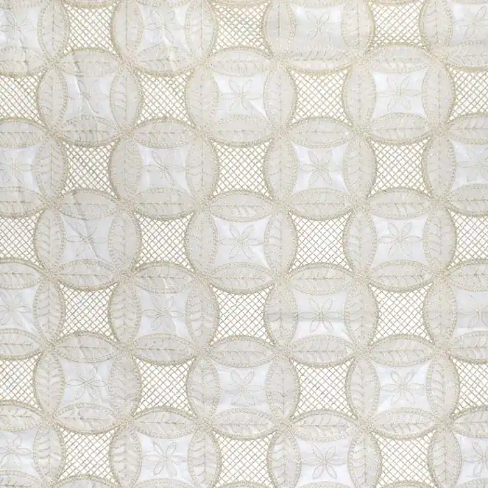 Baumwolle, Popeline, Stickerei, Floral, 30206-010 Expressversand