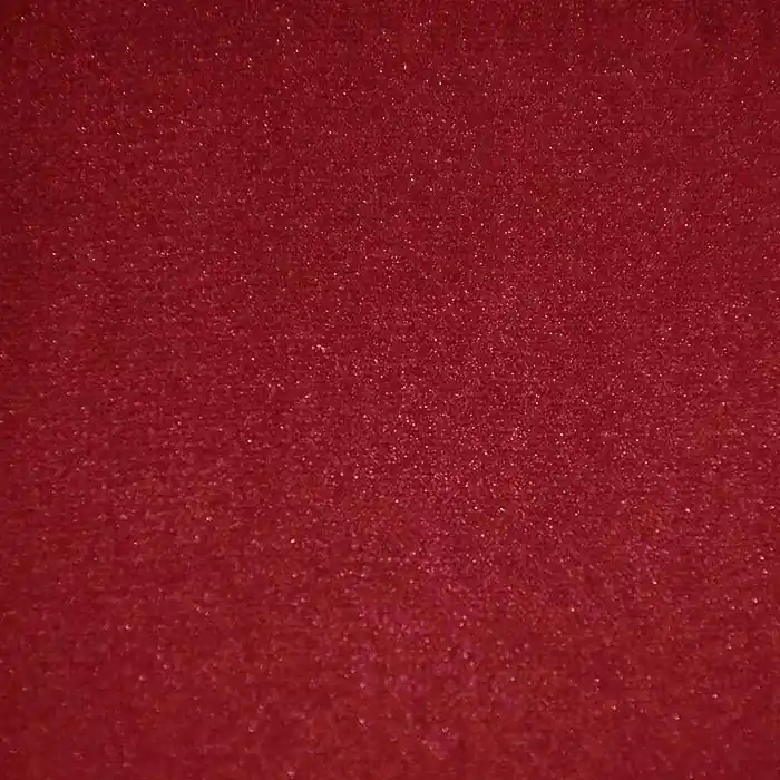 Dekosamt, Velvet, 29780-05, rot Versand Am Gleichen Tag