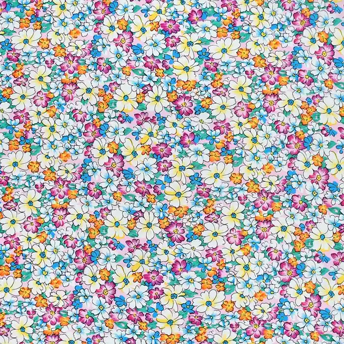 Bestpreis Baumwolle, Popeline, Blumen, 30177-999