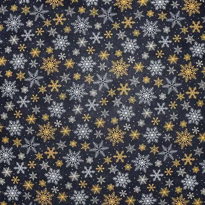 Angebot Baumwolle, Popeline, festlich, 30064-02, schwarz