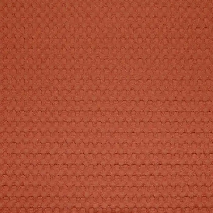 Waffel, 20725-19, ziegelfarben Geprüft