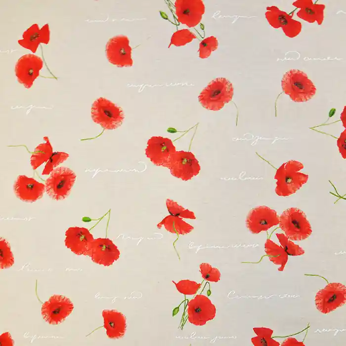 Deko, Druck, floral, 15188-224 Großhandel