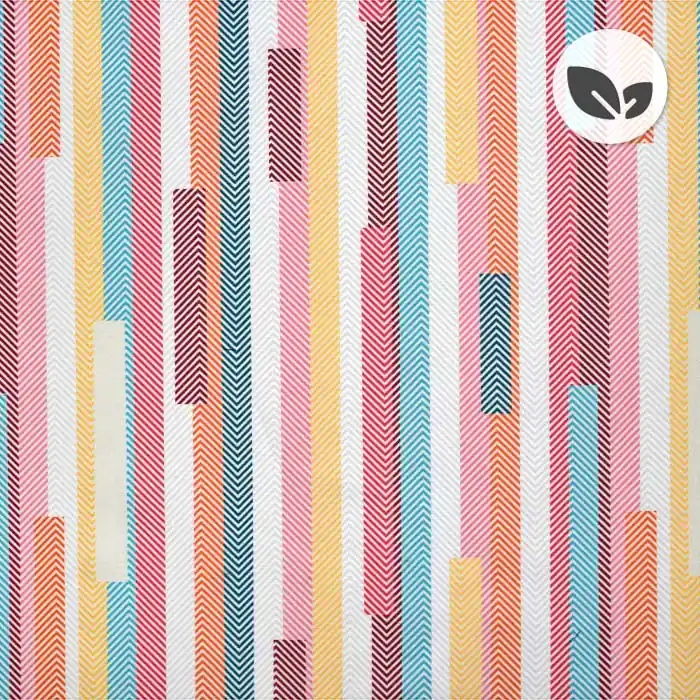 Echt Deko, Druck, bio, digital, Streifen, 26979-03