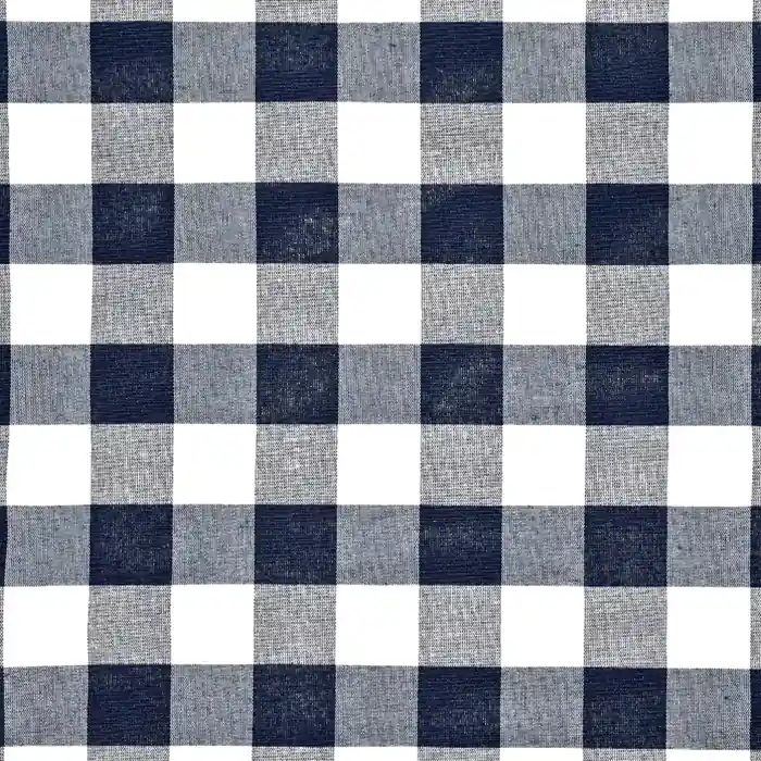 Dekostoff, Karo, 21033-3, dunkelblau Neue Kollektion