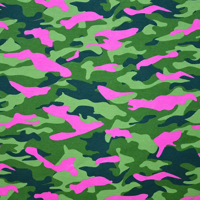 Neuheit Dekostoff, Druck, Tarnmuster, 15179-03