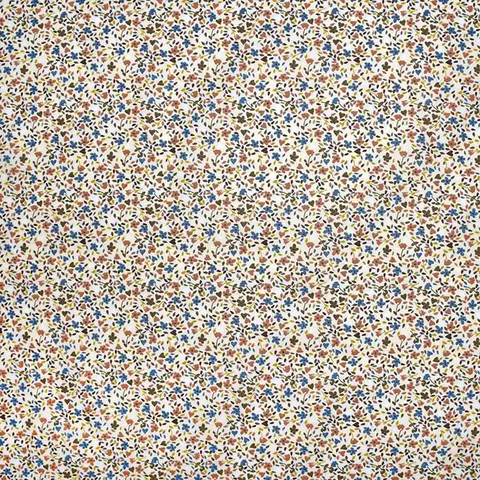 Baumwolle, Popeline, floral, 30031-02, gelb Begrenztes Angebot