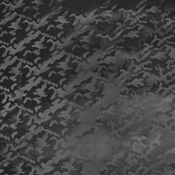 Heute Kaufen Kunstleder, Tarnmuster, 19387-05, schwarz