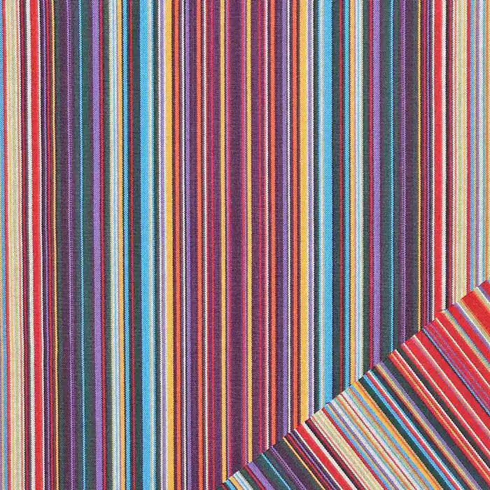 Dekobaumwolle, Streifen, 28921-002, bunt Exklusiv