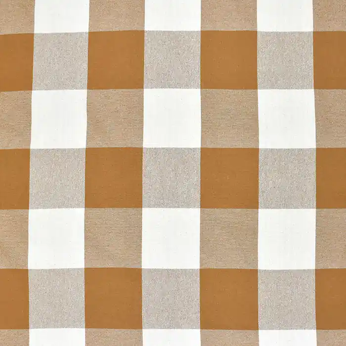 Limited Edition Deko, Baumwolle, Karo, 29610-7, ocker